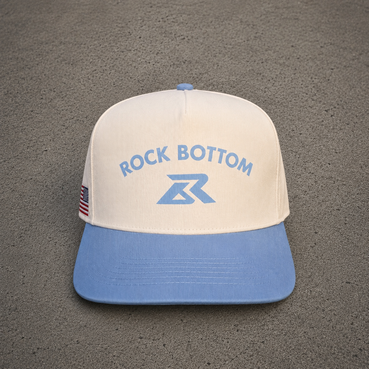 ROCK BOTTOM LIGHT BLUE HAT