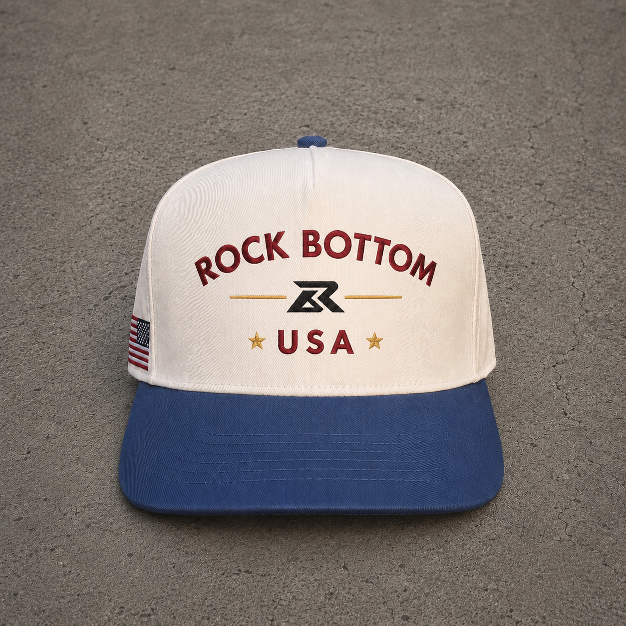 ROCK BOTTOM USA HAT