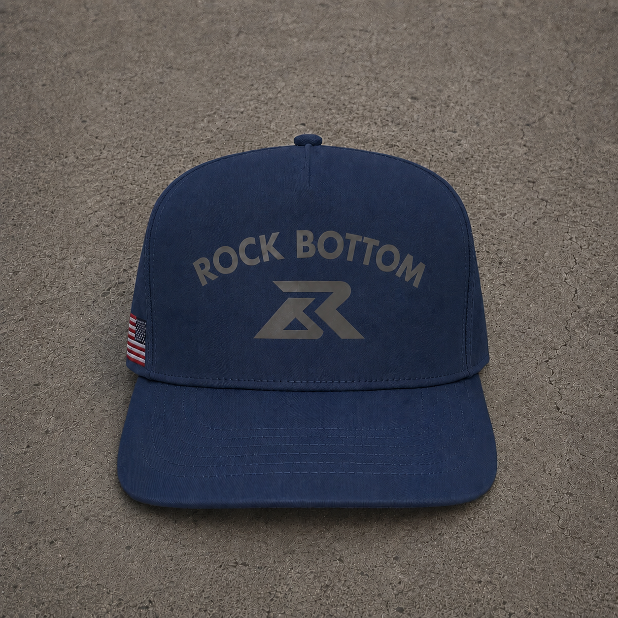 ROCK BOTTOM NAVY HAT